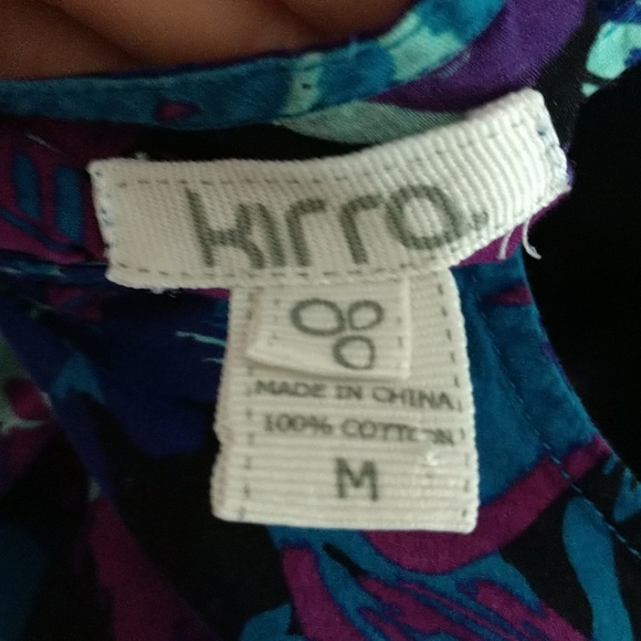 🛍️Button up flower tank - Picture 5 of 5